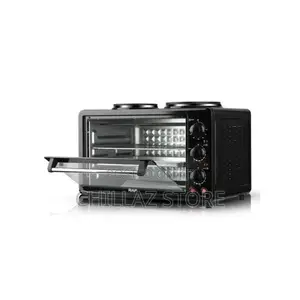 RAF 40 Litres Toaster Baking Oven Grill With 2 Hot Plates