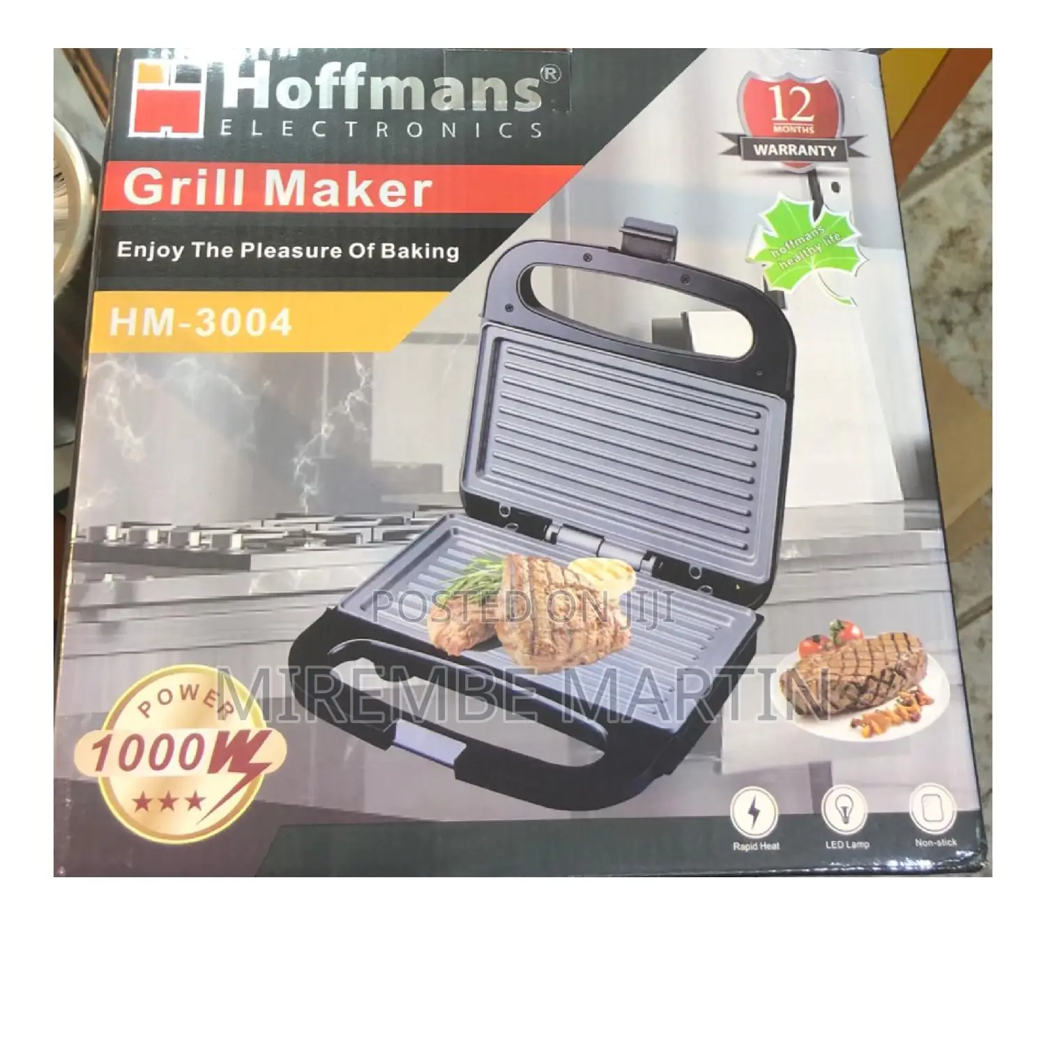 Hoffmans Grill Maker.