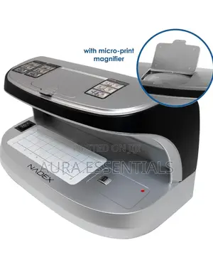 Rechargeable Desktop Fake Currency Detector