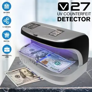 Rechargeable Desktop Fake Currency Detector