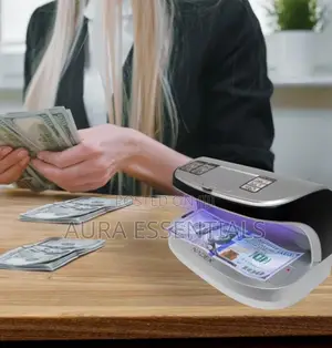 Rechargeable Desktop Fake Currency Detector
