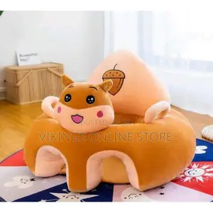 Animal Design Cute Learning Sitting Chair for Baby Yellow