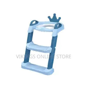 Blue Children Step Toilet Ladder/Toilet Training Kids Ladder