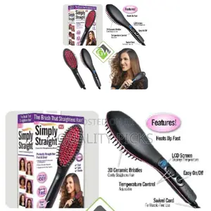 Brand Electric Hair Straightener Comb