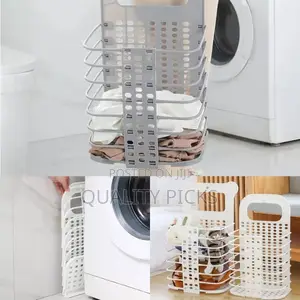Mounted Laundry Basket
