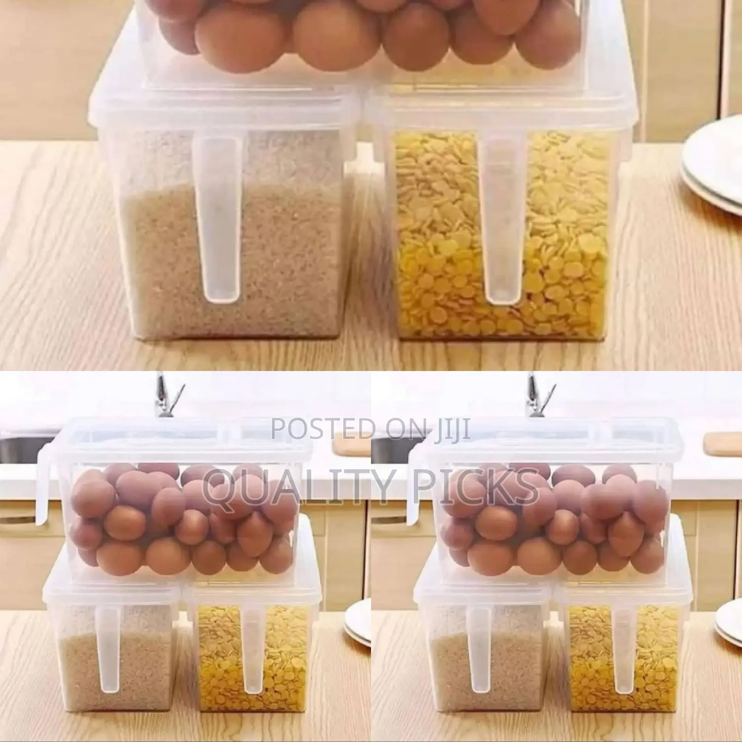 Plastic Refrigerator Storage Containers