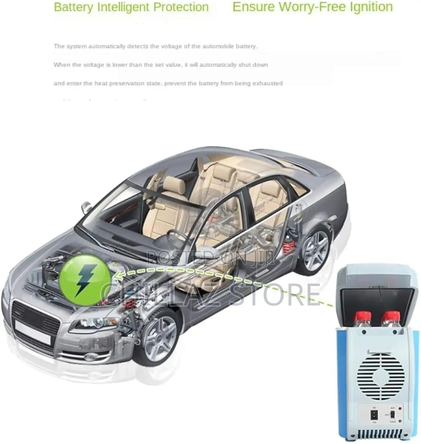 Portable Freezer for Car, 7.5L, Car 12v, Mini Cooler,