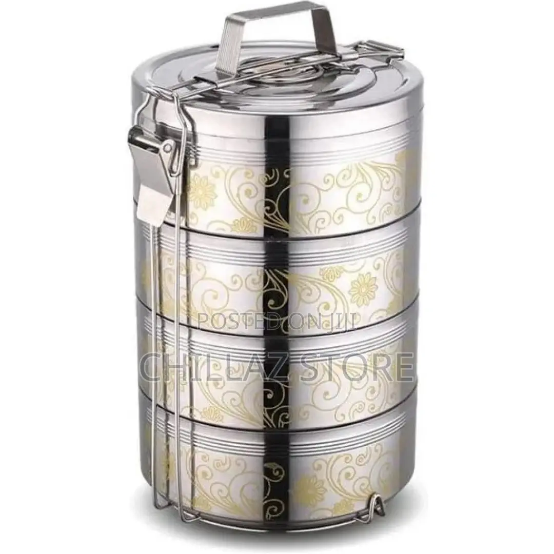 26CM Stainless Steel Air Tight 5 Layers Food Container