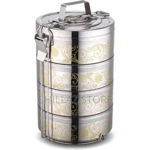 26CM Stainless Steel Air Tight 5 Layers Food Container