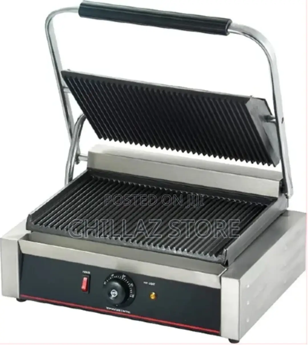 Single Commercial Sandwich Grill Maker