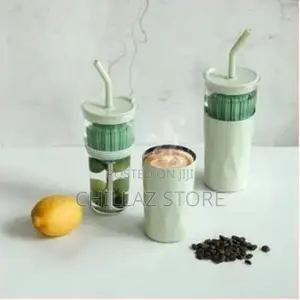 Multipurpose Cupwith Glass Liner,Stainless Steel,Coffee Cup,