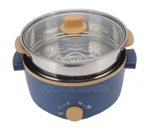 Non-stick Double Layered Electric Cooking Pot