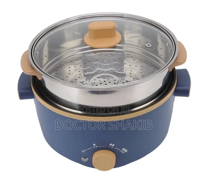 Non-stick Double Layered Electric Cooking Pot