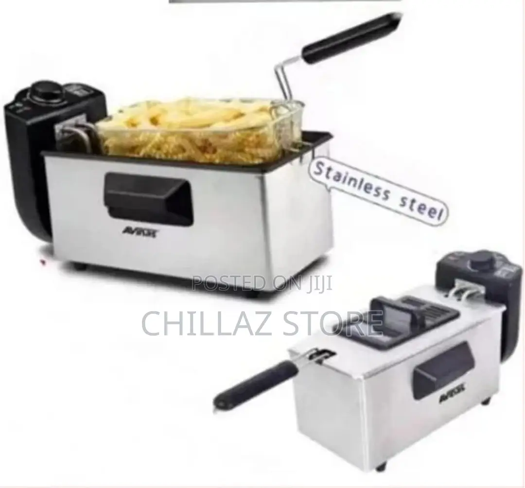 Avinas 3.8 Litre Oil Chips Chicken Deep Fryer With Bowl