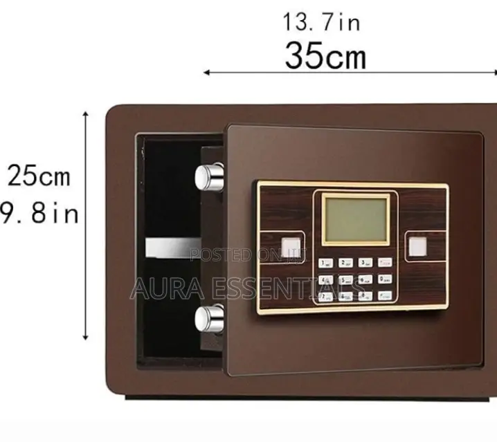 New Household Password Small Alarm Safe Box