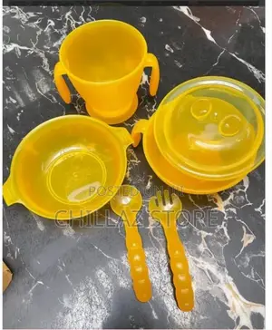 Potato 6 PCS Baby Tableware – Bowl Cutlery Set