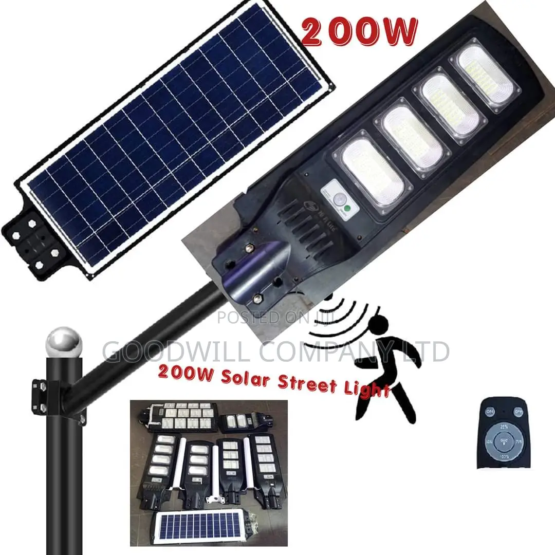 200w Solar Security/Street Light / 200w Platinum Solar Light