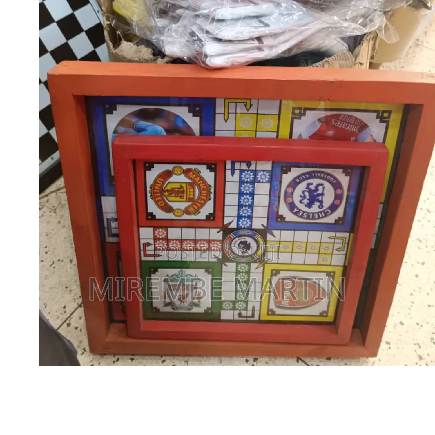 Biggest Ludo Board Game (100cm by 100cm).