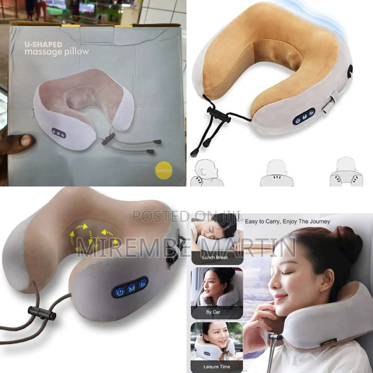 Neck Massager U Shaped Pillow.
