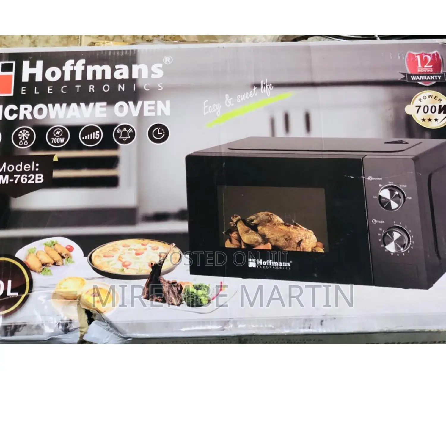 Hoffmans Microwave Oven.