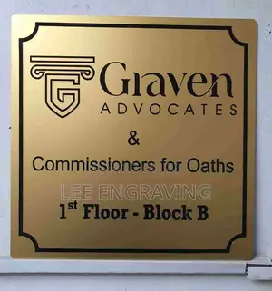 Labelled Stone Engraved