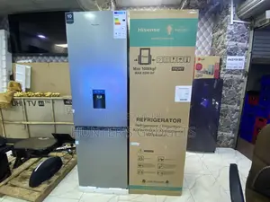 Brand New Double Door Hisense Fridge 341 Litres