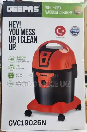 18 Litres Geepas Wet and Dry Vacuum Cleaner