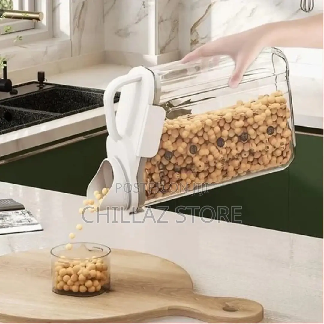 3 Pieces of 2500m,1500ml Cereal Containers Storage Dispenser