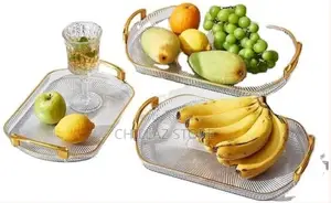 Tray Home Desktop Storage Organizer , Hotel Storage Platters