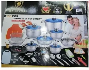Kaisa Villa 100pcs Cookware Sets Cooking Frying Pans