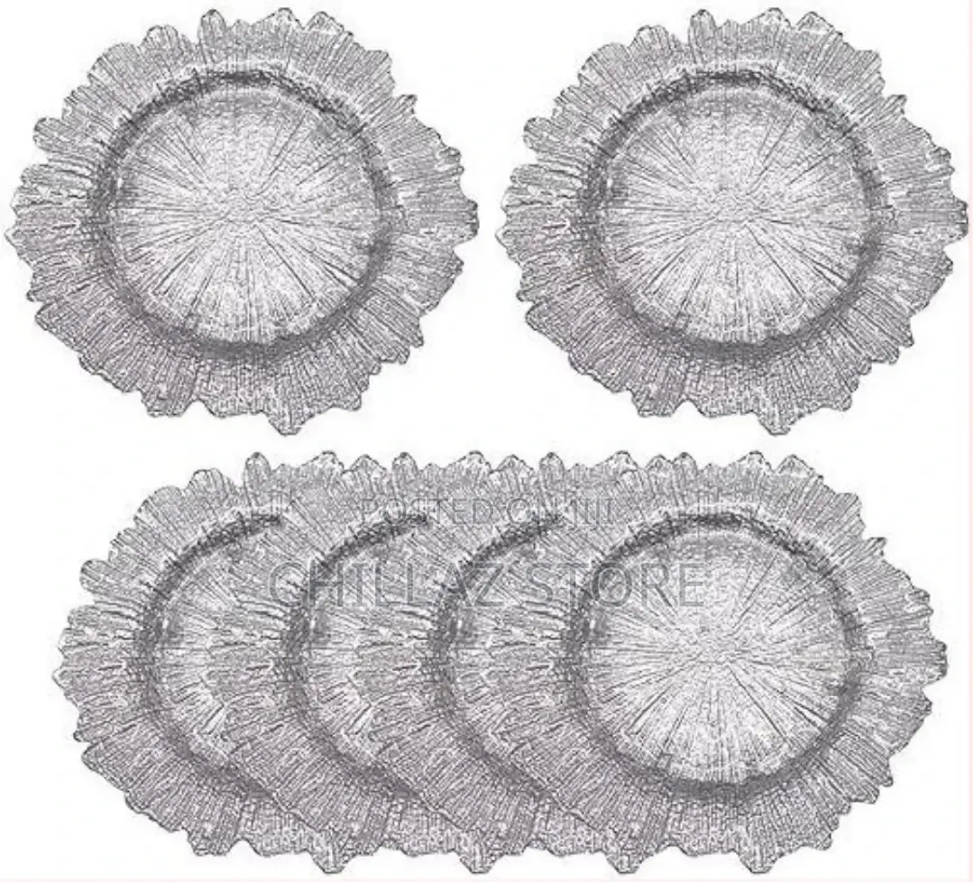 12 Pieces of Weddecor Round Charger Plates