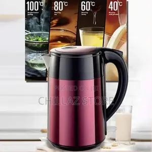 RAF 2L Electric Cordless Kettle Double Layer Tea Kettle