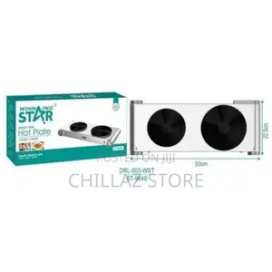 Winningstar Double Burner Heater Hot Plate