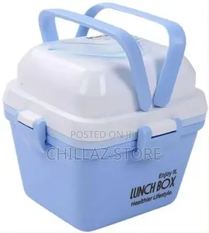Storage Lunch Box With Hidden Handle Four-Sided