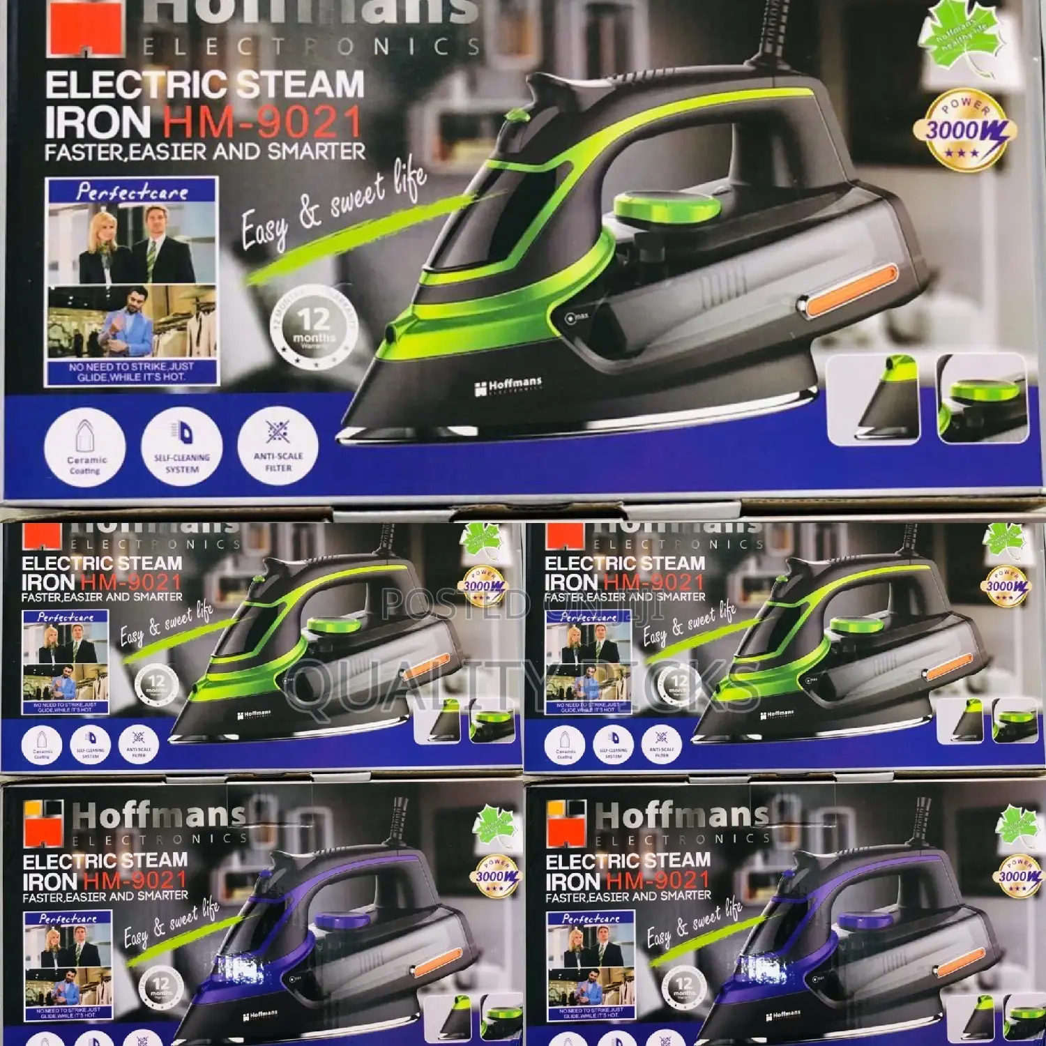 Brand Hoffman's Steam Iron