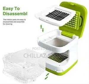 3 in 1 Onion Garlic Press Cube, Slicer, Chopper