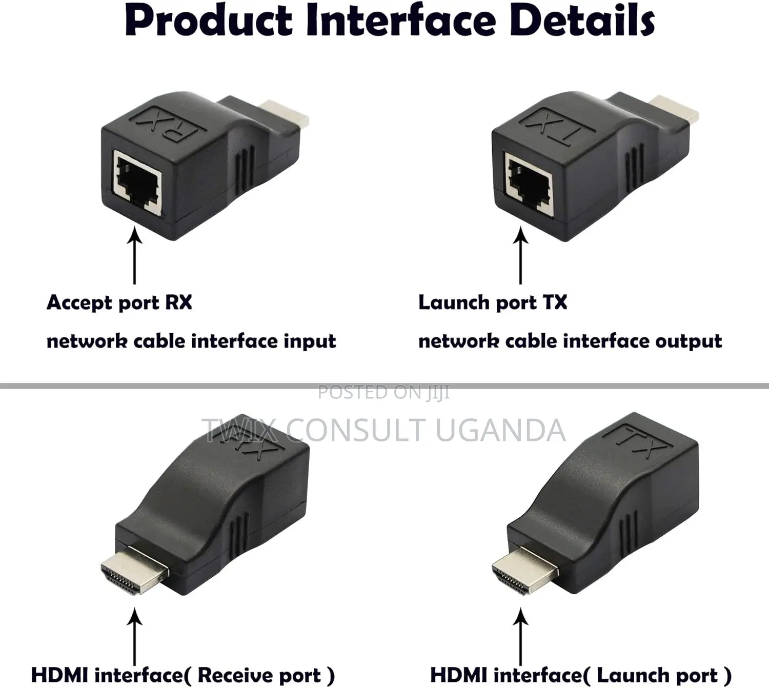HDMI to RJ45 Network Cable Extender