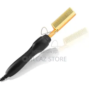 Electric Hot Comb Hair Straightener