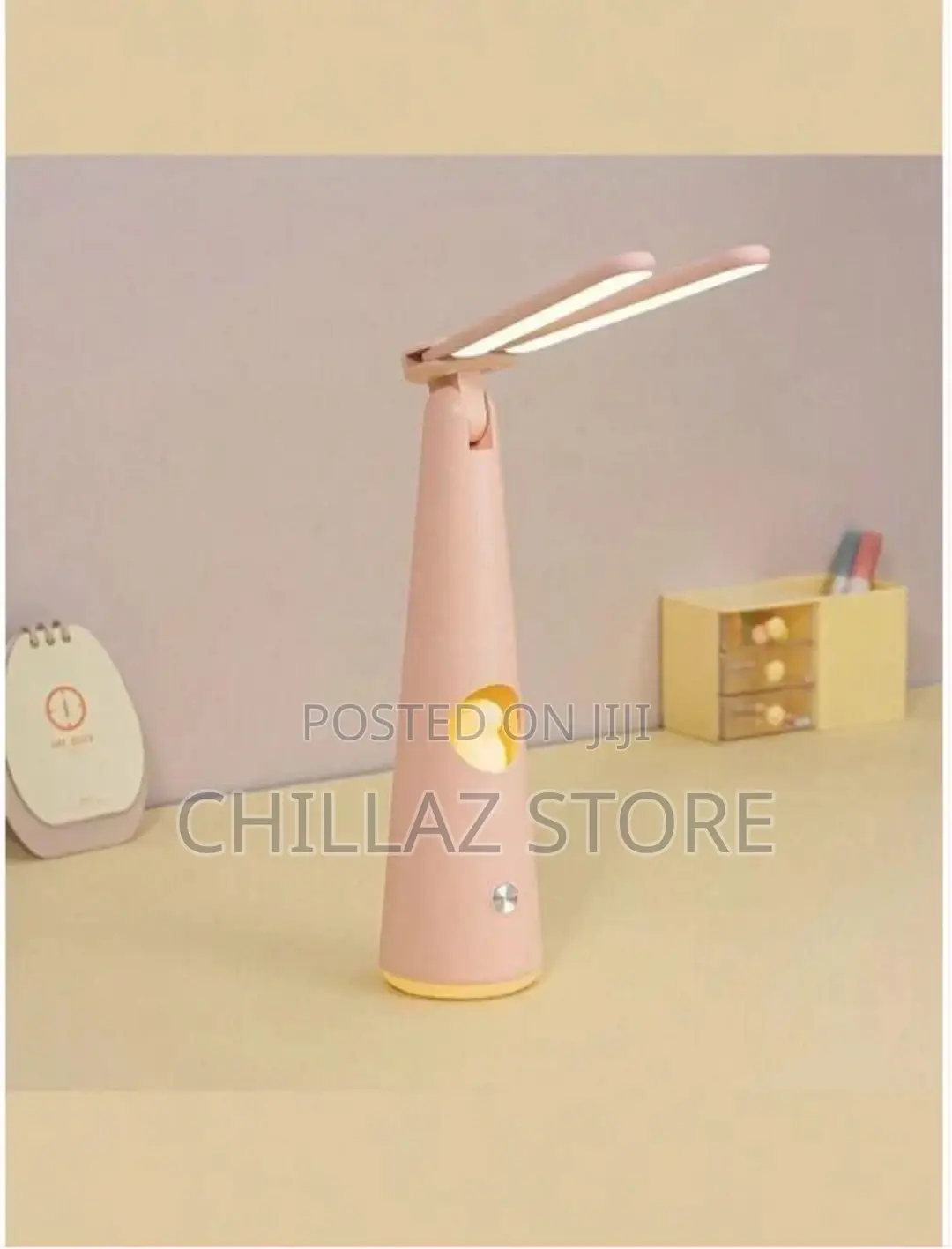 Rechargeable Eye Protection Table Lamp Three Color Light Led