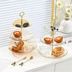 Party Fruit Cake Stand 3 Tier Multi-Layer Food Grade