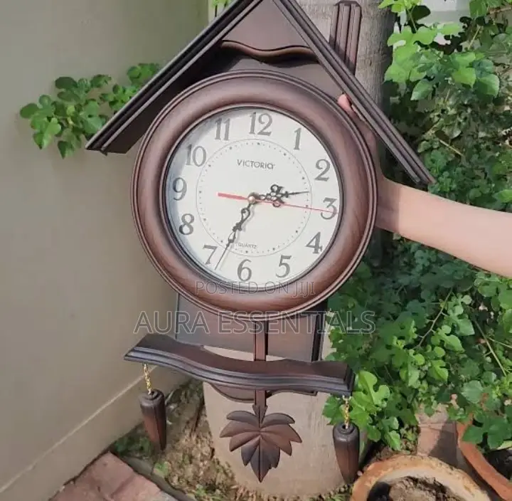 Hut Shaped Wall Clock