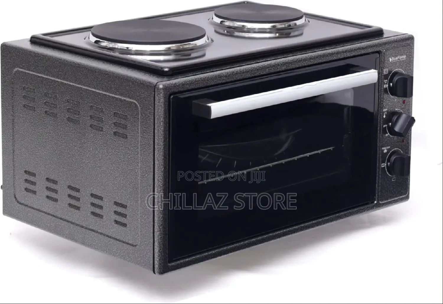 Blueflame 35 Liters Electric Mini Oven With Two Hot Plates