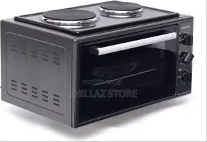 Blueflame 35 Liters Electric Mini Oven With Two Hot Plates