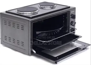 Blueflame 35 Liters Electric Mini Oven With Two Hot Plates