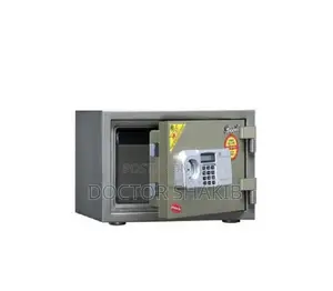 Dial Safe With Key And Combination Lock