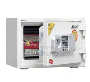 Dial Safe With Key And Combination Lock