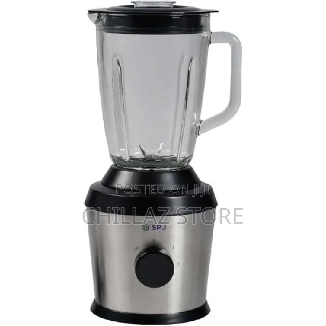 SPJ Proffessional 2 in 1 Blender, Grinder (Glass Jar) 1.5L