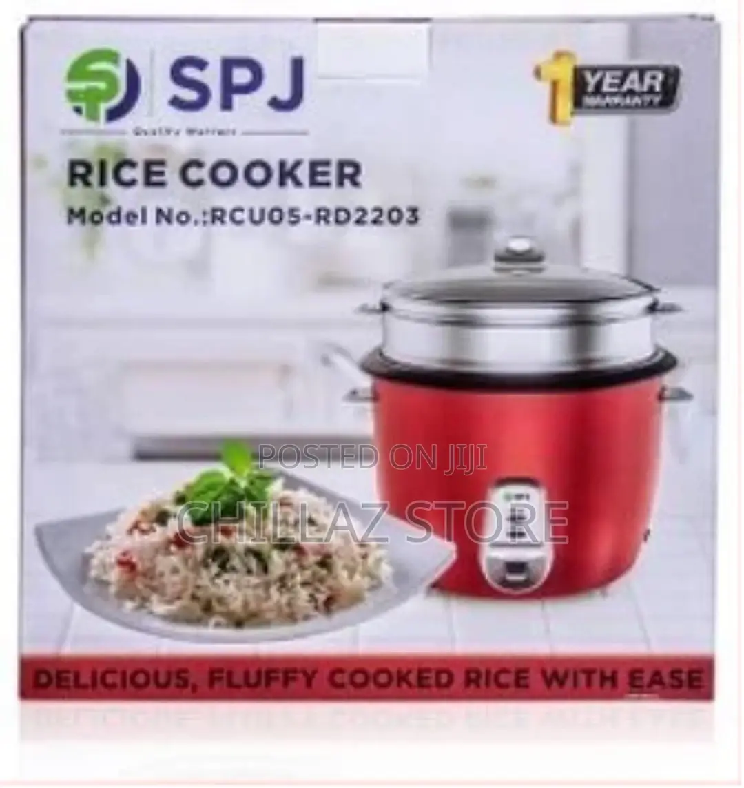 SPJ 2.2 Liters Rice Cooker With Steamer