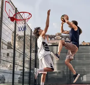 Adults Hanging Basketball Hoop