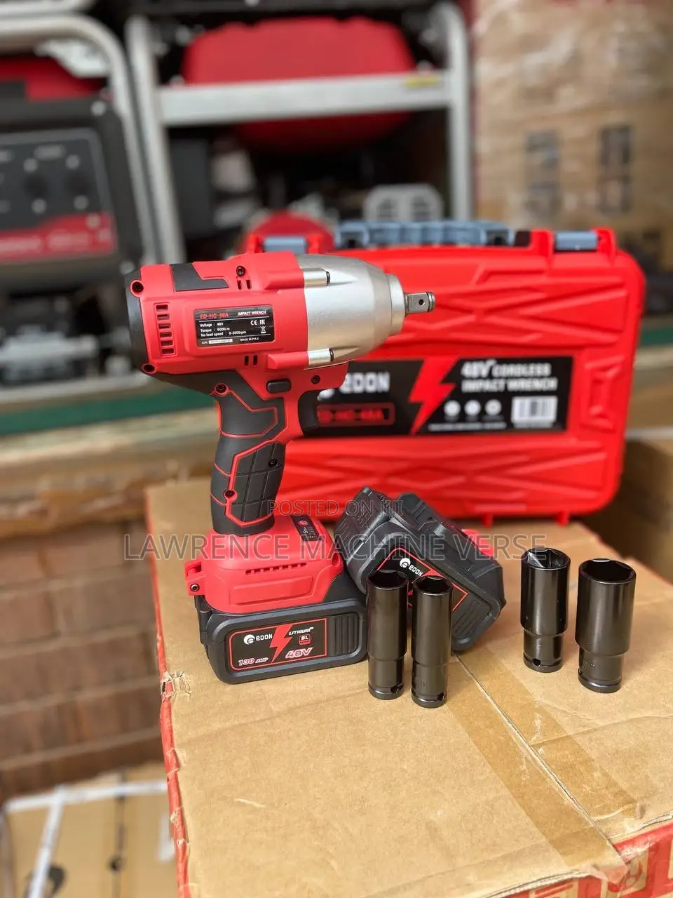 Rechargeable Impact Wrench 48V